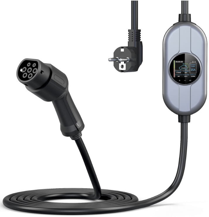 CEED Portable EV Fast Safe Charger Holder Grey Mobile Charger