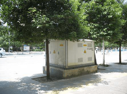 Compact substations in public areas