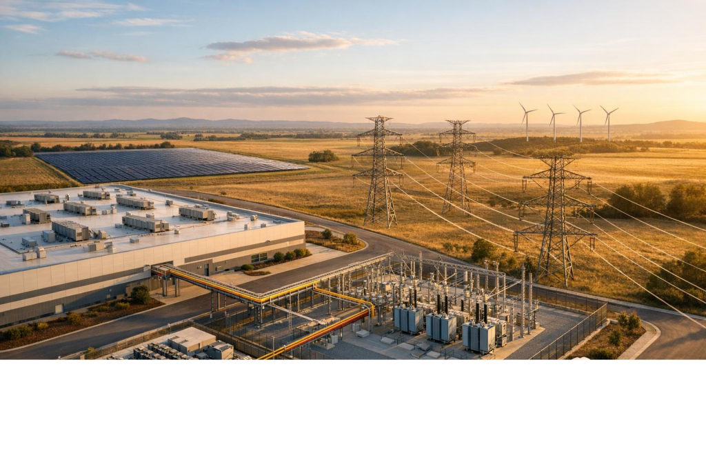Substation transformer connecting renewable energy to the modern power grid
